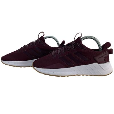 Adidas Questar Ride Burgundy Lace Up Women's Running Trainers Shoes Used UK  UK