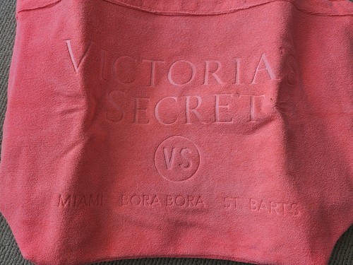 Victoria’s Secret Terry Pink Limited Edition Tote Bag New - Picture 6 of 8