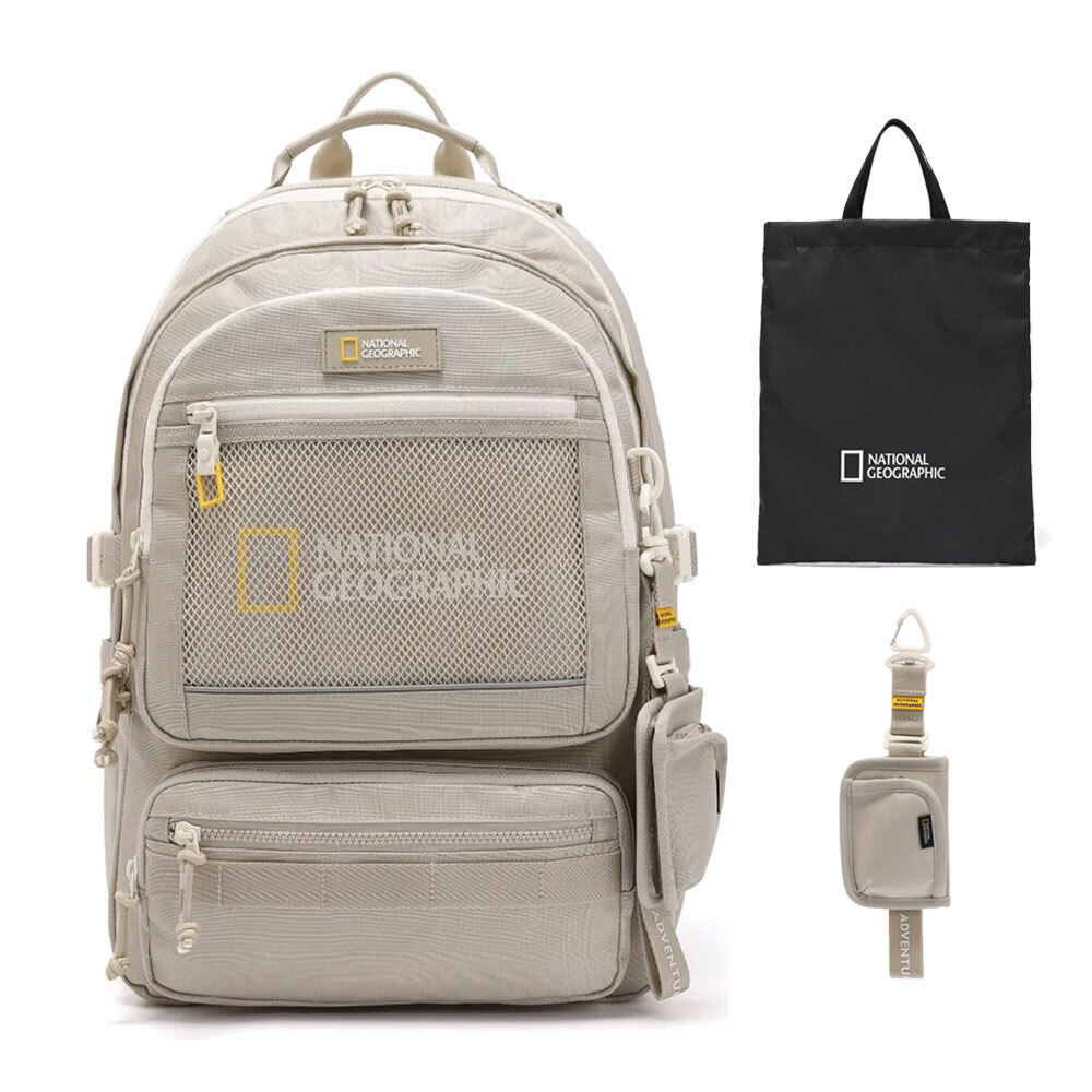 ★NATIONAL GEOGRAPHIC★RIPPLE BACKPACK★ナイロンバックパック RIPPLE Backpack BLACK | National Geographic MY