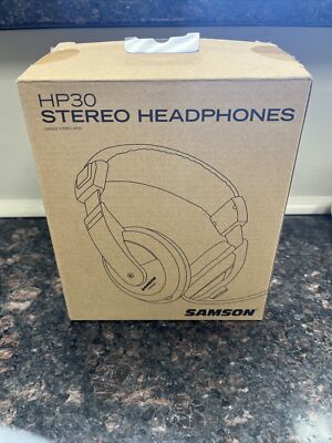 Samson HP30 Wired Headphones Professional Studio Monitor High Quality Over Ear
