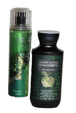 Bath and Body Works Candy Apple Cauldron Body Mist Shower Gel NOS