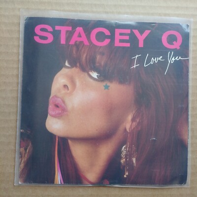 STACEY Q I Love You DJ PROMO 45 7'' Vinyl POP DANCE