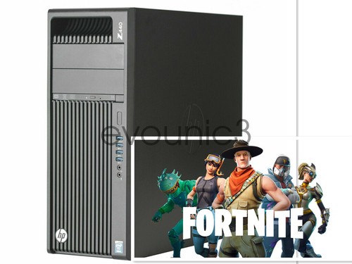 HP Z440 Gaming PC E5-2690 V4 64GB RAM 256GB SSD 1TB HDD R5-340x W10 WiFi Desktop