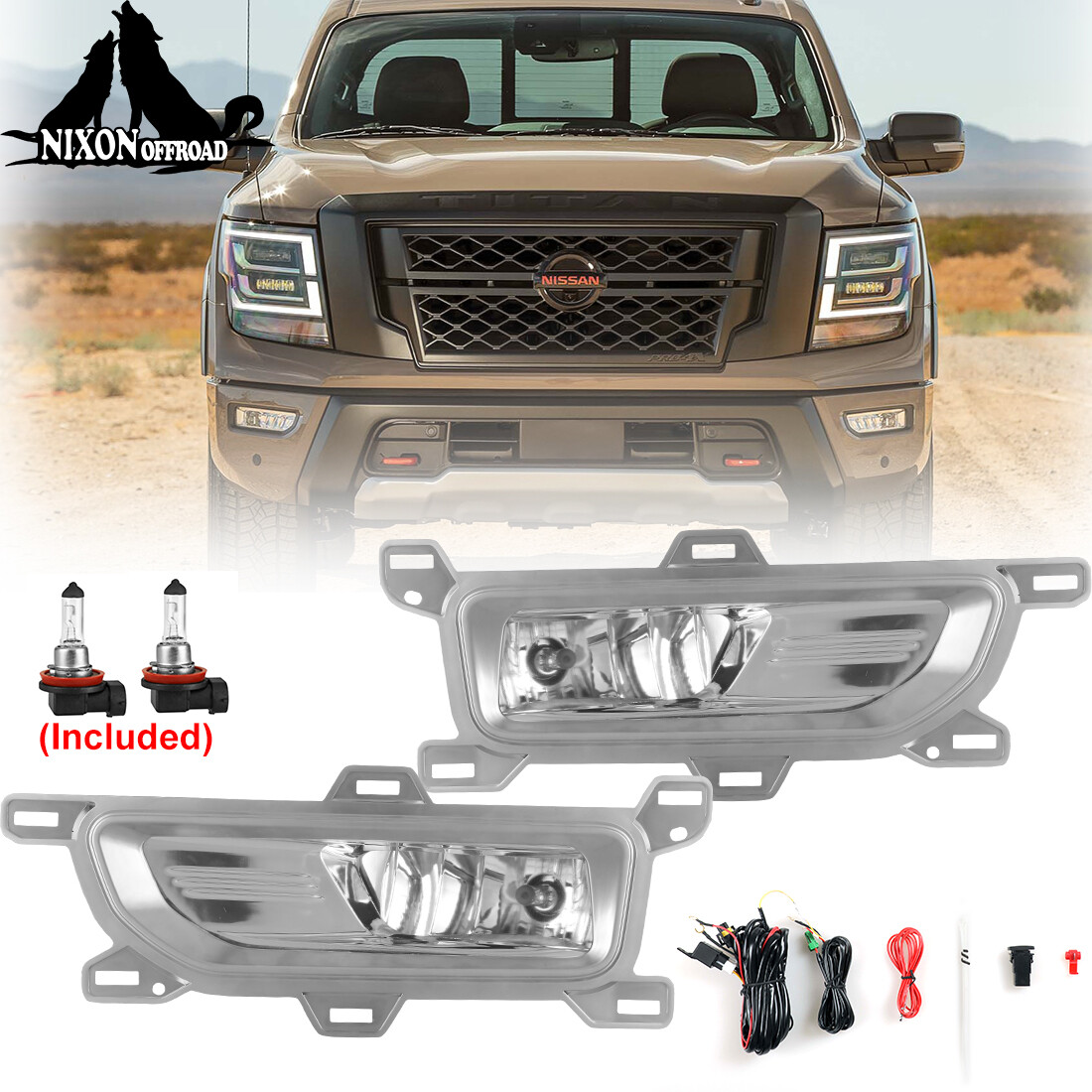 Headlamp and Fog Lamp Kit | NISSAN ARMADA 2024 Headlamp and Fog Lamp Kit | NISSAN ARMADA 2024