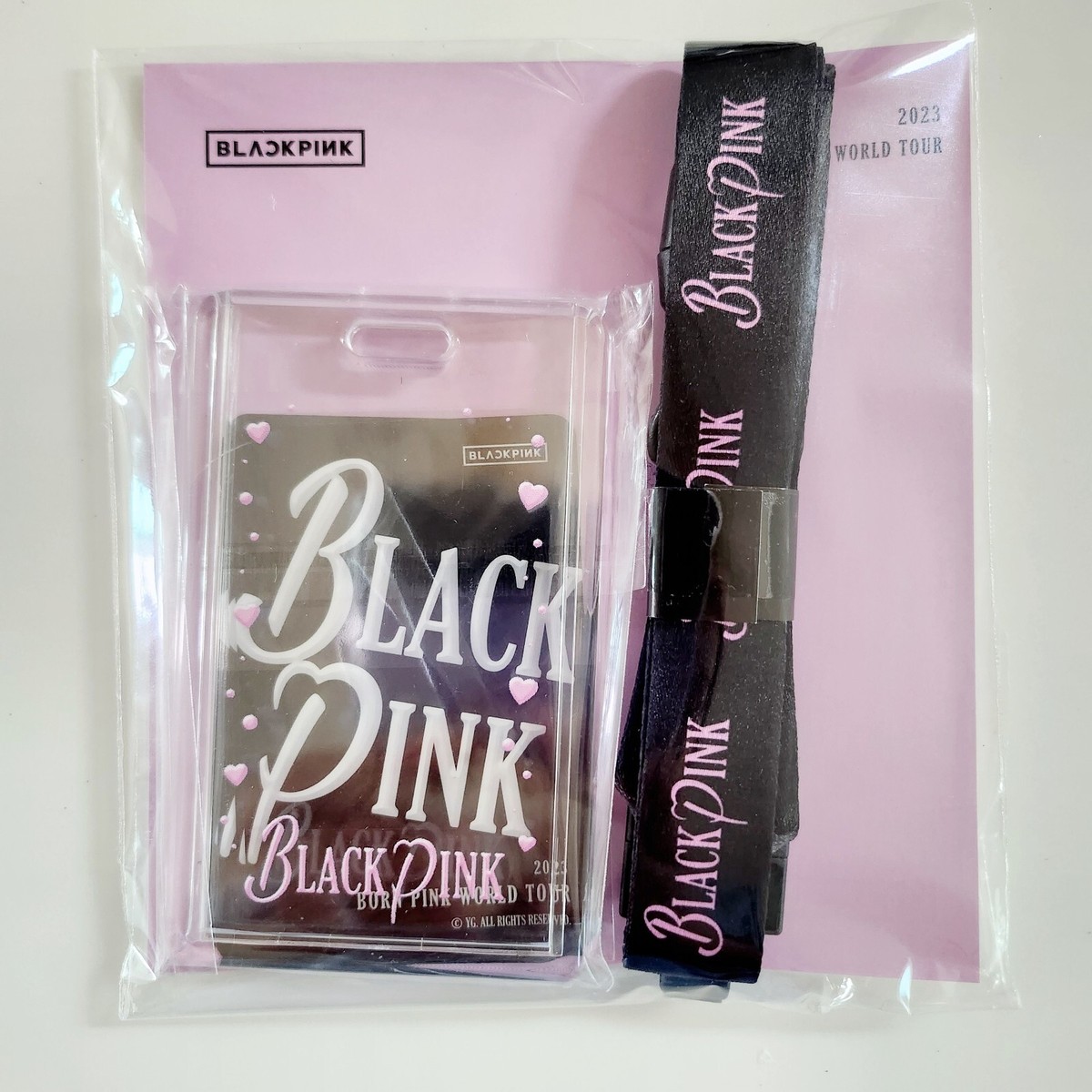 BLACKPINK - 【ソウル限定】BLACKPINK　クリアバック クリアバッグ -BLACKPINK LOGO-（PINK） – YGEX OFFICIAL SHOP