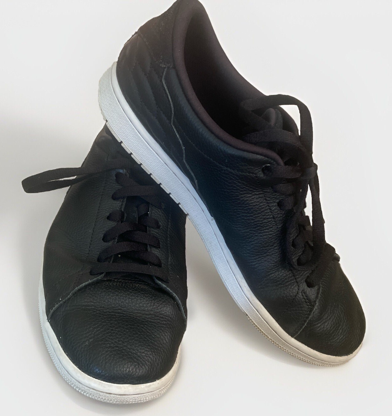 Nike Air Jordan 1 Low Centre Court Black White Shoes Gem Nike Air Jordan 1 Low Centre Court Black White Shoes Gem