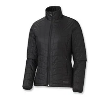 MARMOT CALEN Womens Puffer Jacket Primaloft Insulated Full Zip BLACK X-Small