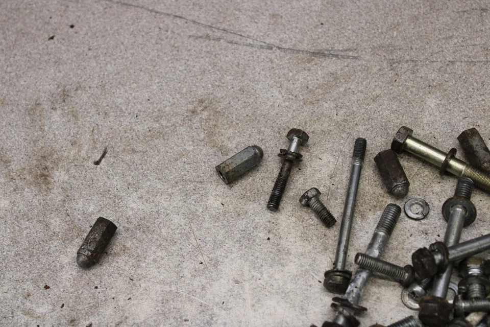 Suzuki T125 Stinger 1969 varios pernos tornillos de hardware N12-4177.pn  Foto 2 de 4