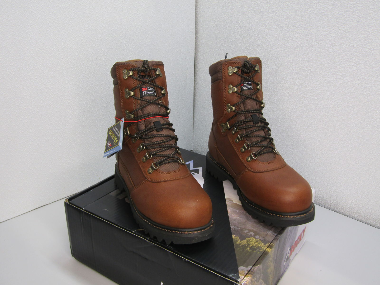 Rocky Mens US9 Ranger 800G Insulated Outdoor Boot Brown RKS0438 eBay