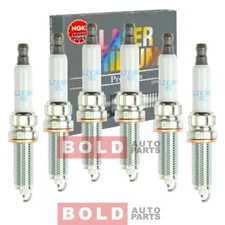 NGK Laser Iridium two step colder spark plugs x6 for BMW N54 3.0L 135i 335i 535i