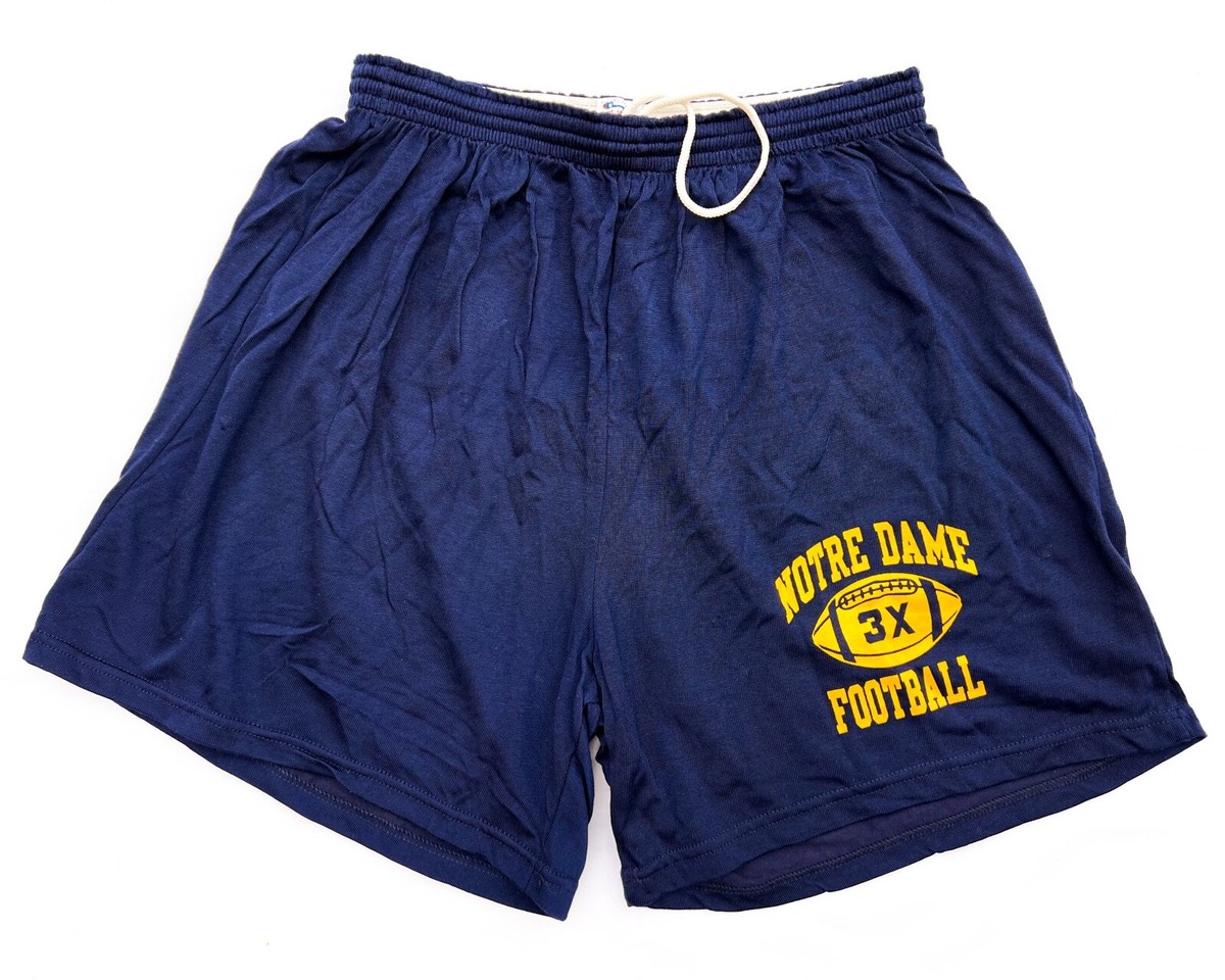 athletic shorts notre dame football shorts