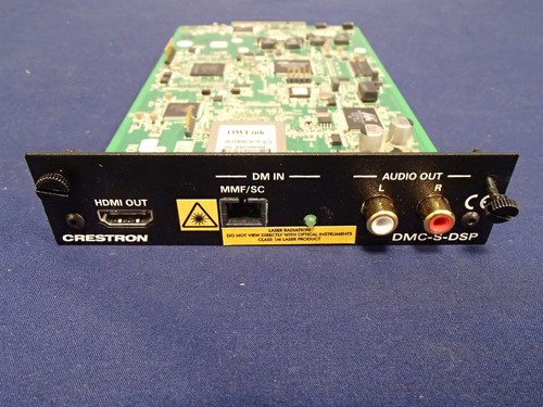 Crestron DMC-S-DSP Fiber In Card for DM-MD8X8 Digital Media Switcher