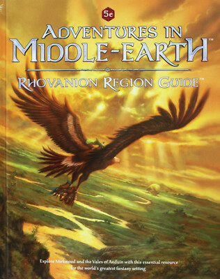 Adventures in Middle Earth AiME Rhovanion Region Guide Book 5e LotR RPG Cubicle7