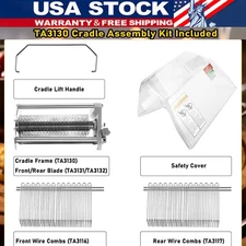 For Biro Pro 9 Tenderizer Cradle Assembly Complete W/Combs and Lock # TA3130