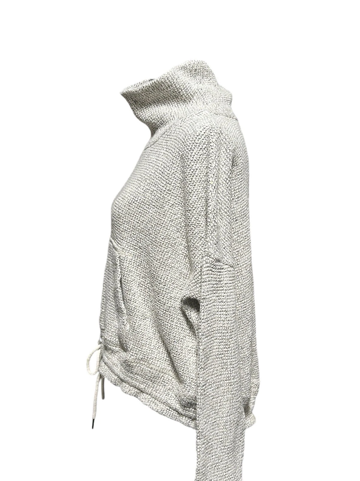 sweaty-betty restful boucle textured pullover sweatshirt