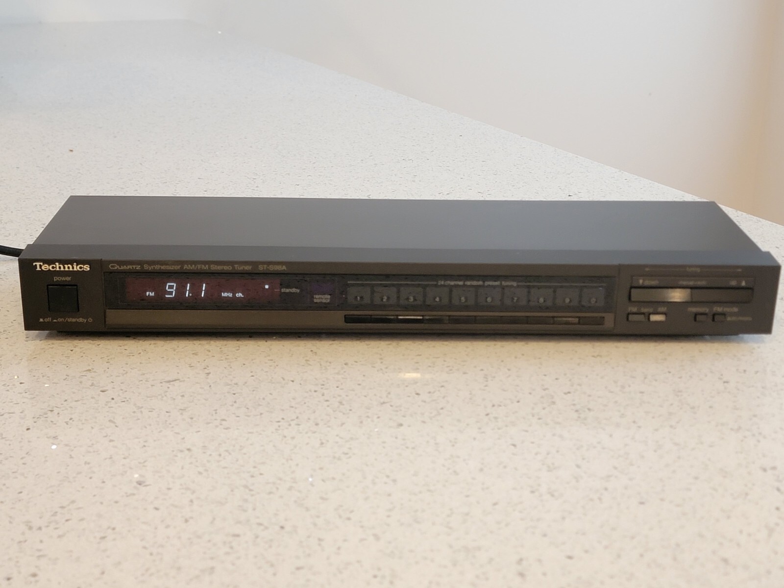 Technics AM/FM Stereo Tuner Quartz Synthesizer ST-S98A Made in Japan | eBay