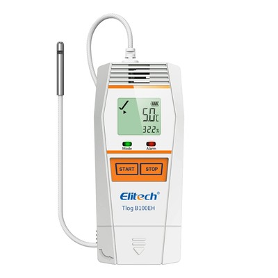 Tlog B100EH Temperature and Humidity Data Logger Wireless Reusable PDF Report...
