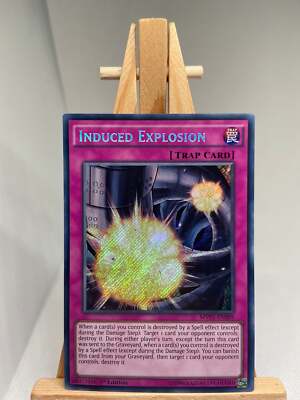 Induzierte Explosion - Secret Rare 1. Auflage MVP1-ENS09 - NM - YuGiOh