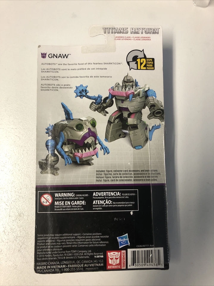 Transformers Titans Return GNAW Figura Leyendas Completa ¡Envío Rápido! Foto 2 de 2