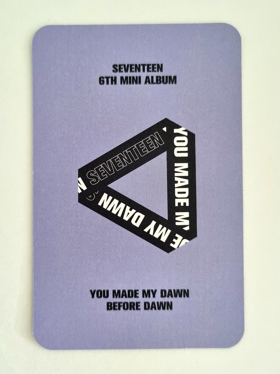 SEVENTEEN/You Made My Dawn:6th Mini Alb… SEVENTEEN, SVT, DK, MINGYU, THE8 - SEVENTEEN YOU MADE MY