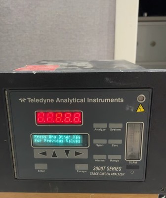 1pc used good Teledyne 3000T TRACE OXYGEN ANALYZER
