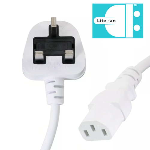 Für Xbox One/360/PS4 PRO Netzteil Wasserkocher Bleikabel 3-polig UK Stecker Lot - Bild 22 von 25