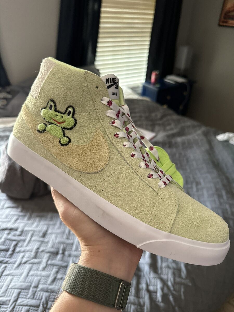 Nike sb zoom blazer 2025 mid qs frog skateboards Nike sb zoom blazer 2025 mid qs frog skateboards