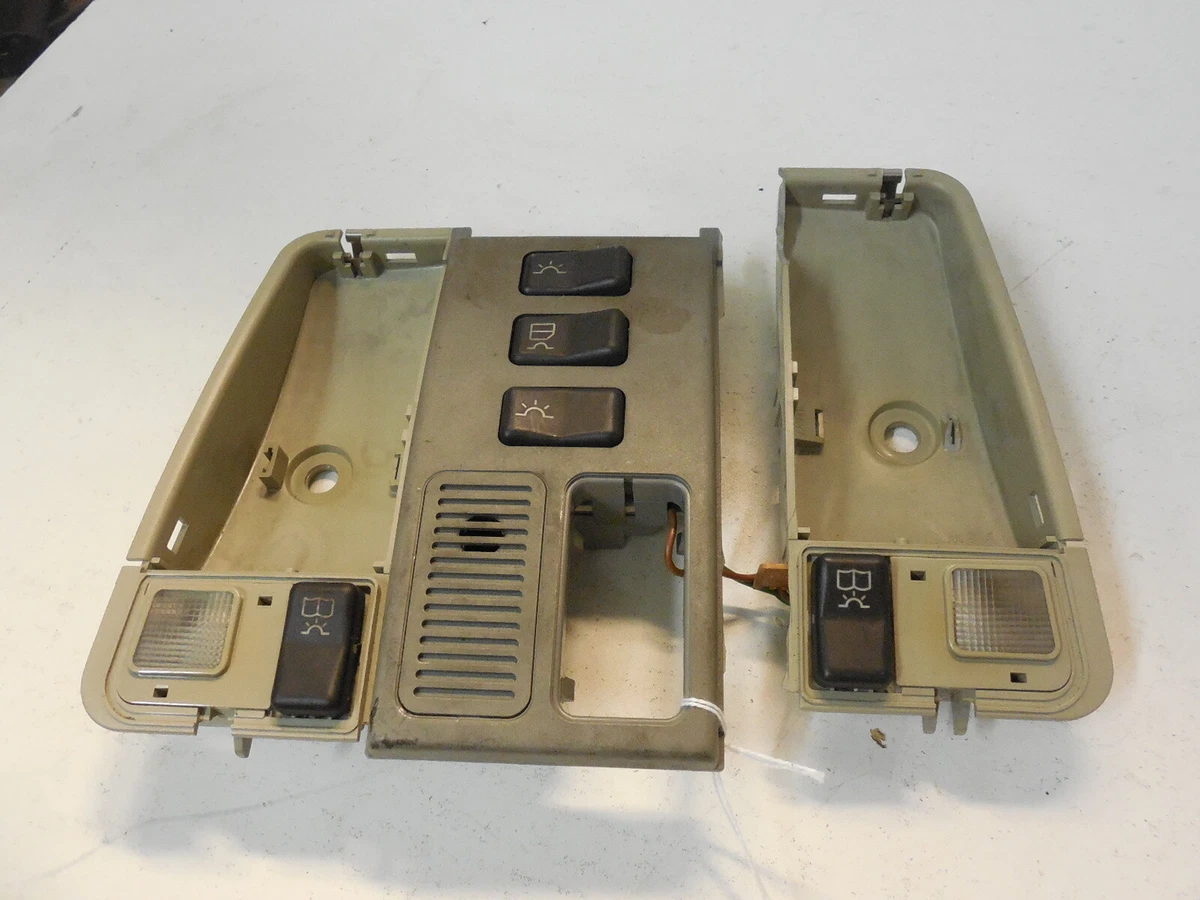 92 99 Mercedes W140 Gray Overhead Dome Unit Parts Pieces SEL 420 320 500