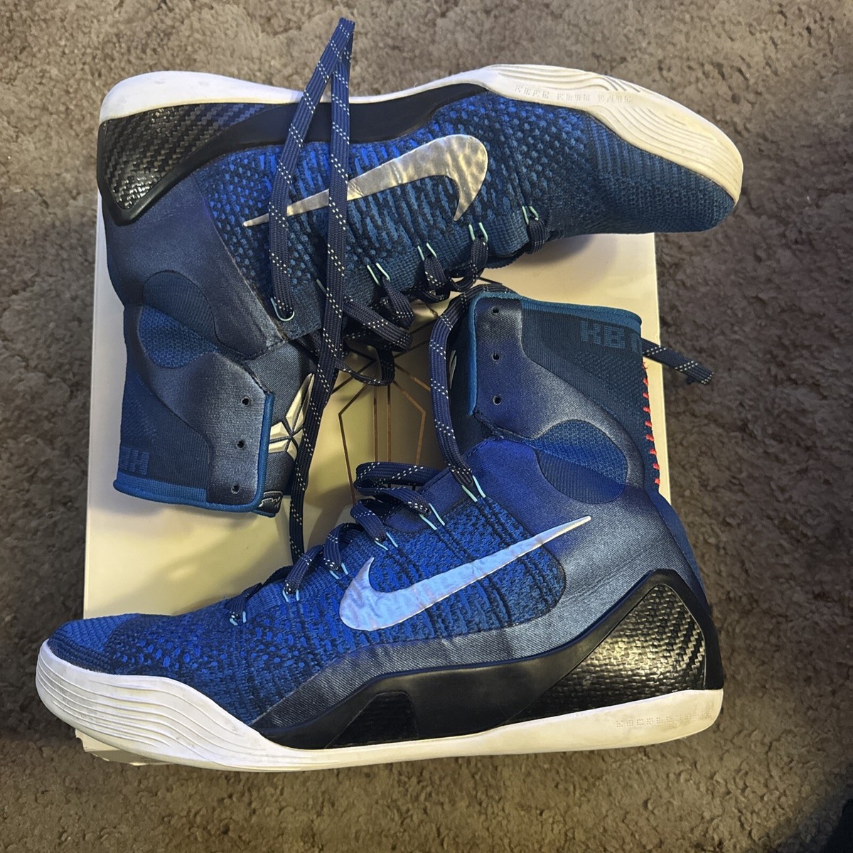 Kobe 9 Elite High Legacy Brave Blue Size 13 | eBay