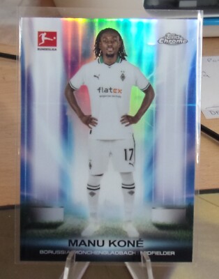 2023-24 Topps Chrome - Ultra Beam - Manu Koné - Borussia Mönchengladbach #UB-8