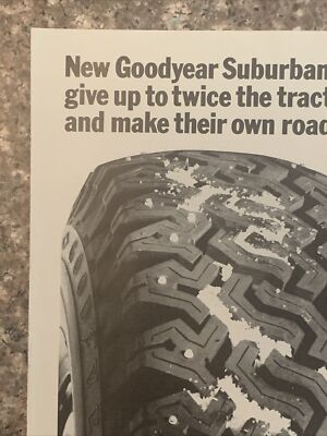 1966 Goodyear Tire Safety Spike Fraser Colorado Sandy Ennis VTG