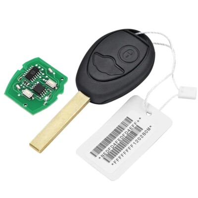 Replacement Remote Key 2 Button 315MHZ for BMW Mini Cooper R50 R52 R53 2001-2005