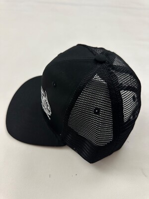 FUGU Z Logo Graphic Black Trucker Hat Cap One Size | eBay