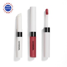 COVERGIRL Outlast All Day Lip Color With Topcoat 542 Brazen Raisin