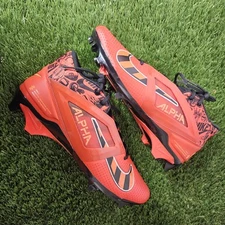 Size 13 Nike Alpha Menace 4 Pro NRG Men's Football Cleats Red Black FQ3984 600