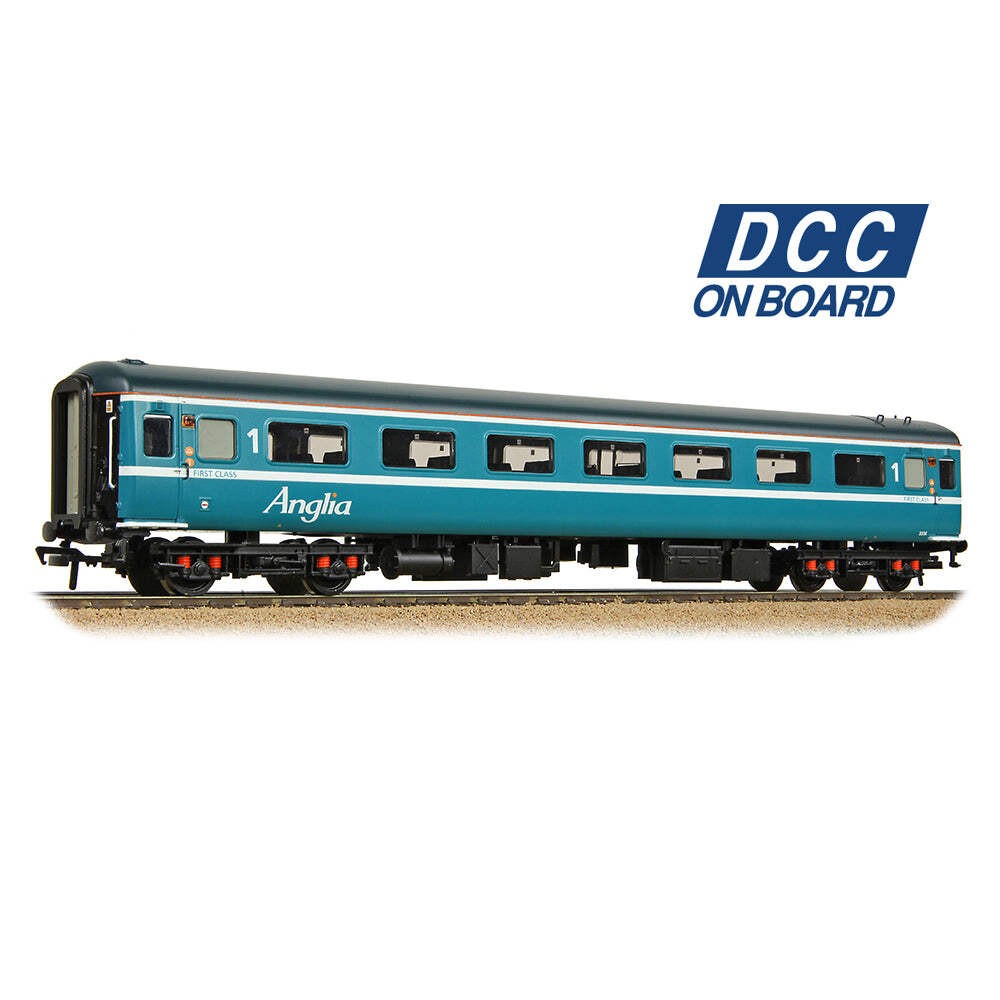 Bachmann 39-651DC OO Gauge BR Mk2F FO First Open Coach Anglia