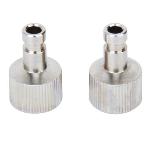 2pcs Connettore Sezionatore Aerografo 1/8 Pollice per Tubo Alimentazione Aria
