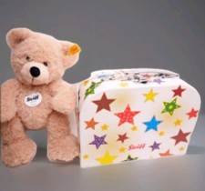 Imported Steiff Teddy bear in suitcase stars Fynn Teddy bear in suitcase star