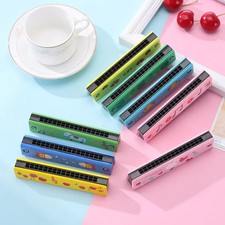 3Pcs 16 Holes Harmonica Musical Instrument Montessori Educational Toys Cartoon P