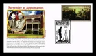 Dr Jim Stamps FDC Forever Appomattox Court House Surrender Panda Cachets