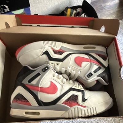 Nike Air Tech Challenge II Lava 2014 White Black Pink 643089-160 Sneaker