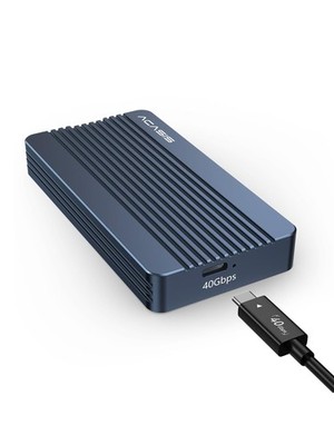 ACASIS 40Gbps M.2 NVMe SSD Enclosure for Thunderbolt 4/3/USB4, with Tool-Free...