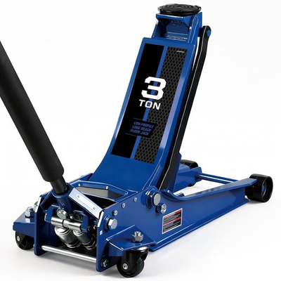 #ad Floor Jack 3 Ton Extra Long Reach Hydraulic Low Profile Floor Jack with Piston $217.99