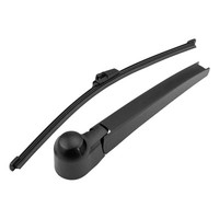 Newparts Wischerarm Heck 345Mm FüR Vw Golf 5 (1K1) 6Q6955707C Schwarz