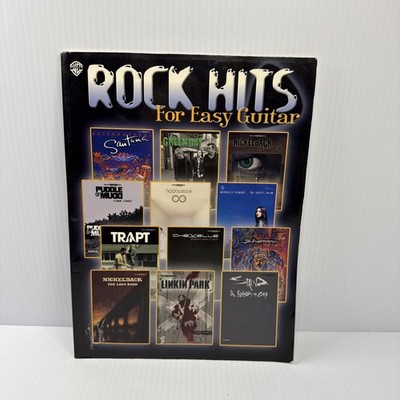 Rock Hits for Easy Guitar MUSIC BOOK WITH TAB GREEN DAY SANTANA LINKIN PARK NEW