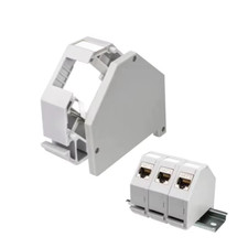Keystone Jack Holder Housing for Din-Rail Mounting Adapter for Module with Label