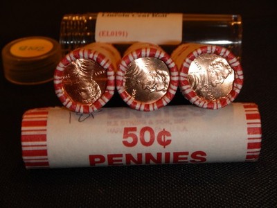 2018   ️GEM BU Bank Wrapped (OBW) ️  Lincoln Cent Roll (26-002)