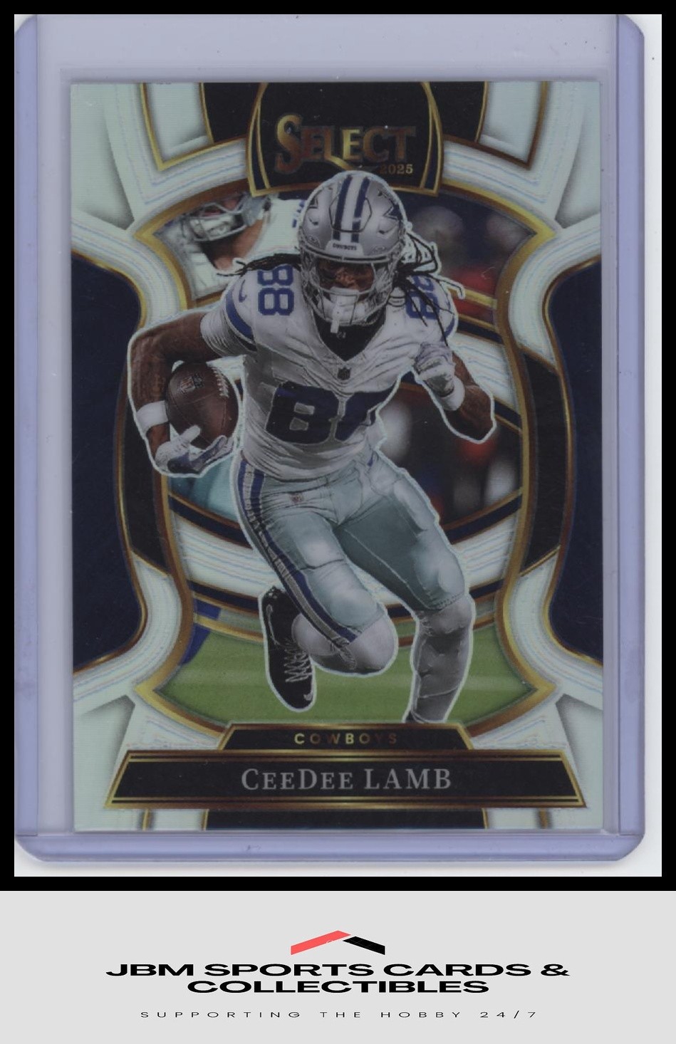 2025 Panini Select #98 CeeDee Lamb Silver Prizm