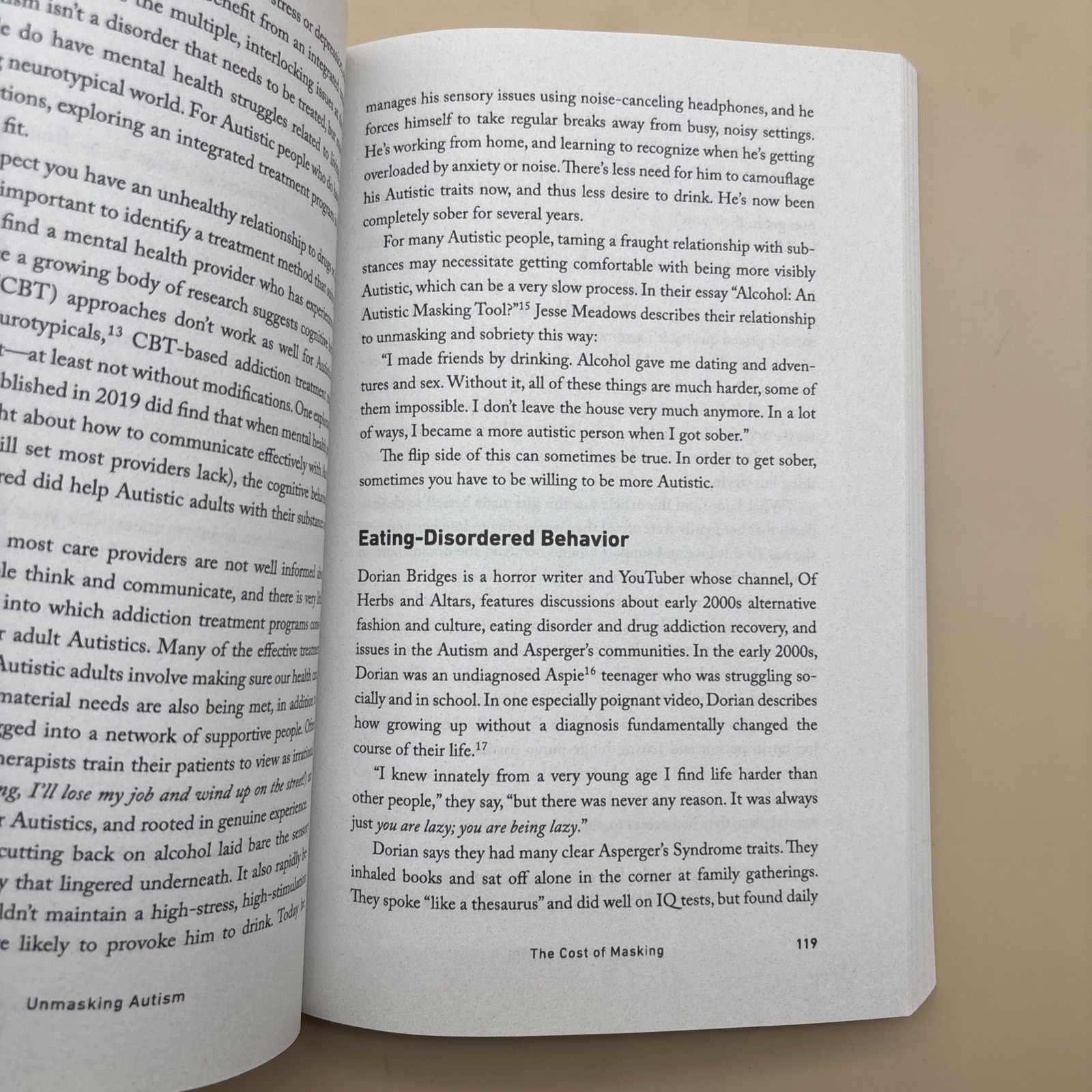 Unmasking Autism Rare Uncorrected Proof Devon Price PB