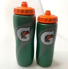 Gatorade 32oz  20oz Contour Squeeze Sport Water Bottles Lot of 2 Fitness-